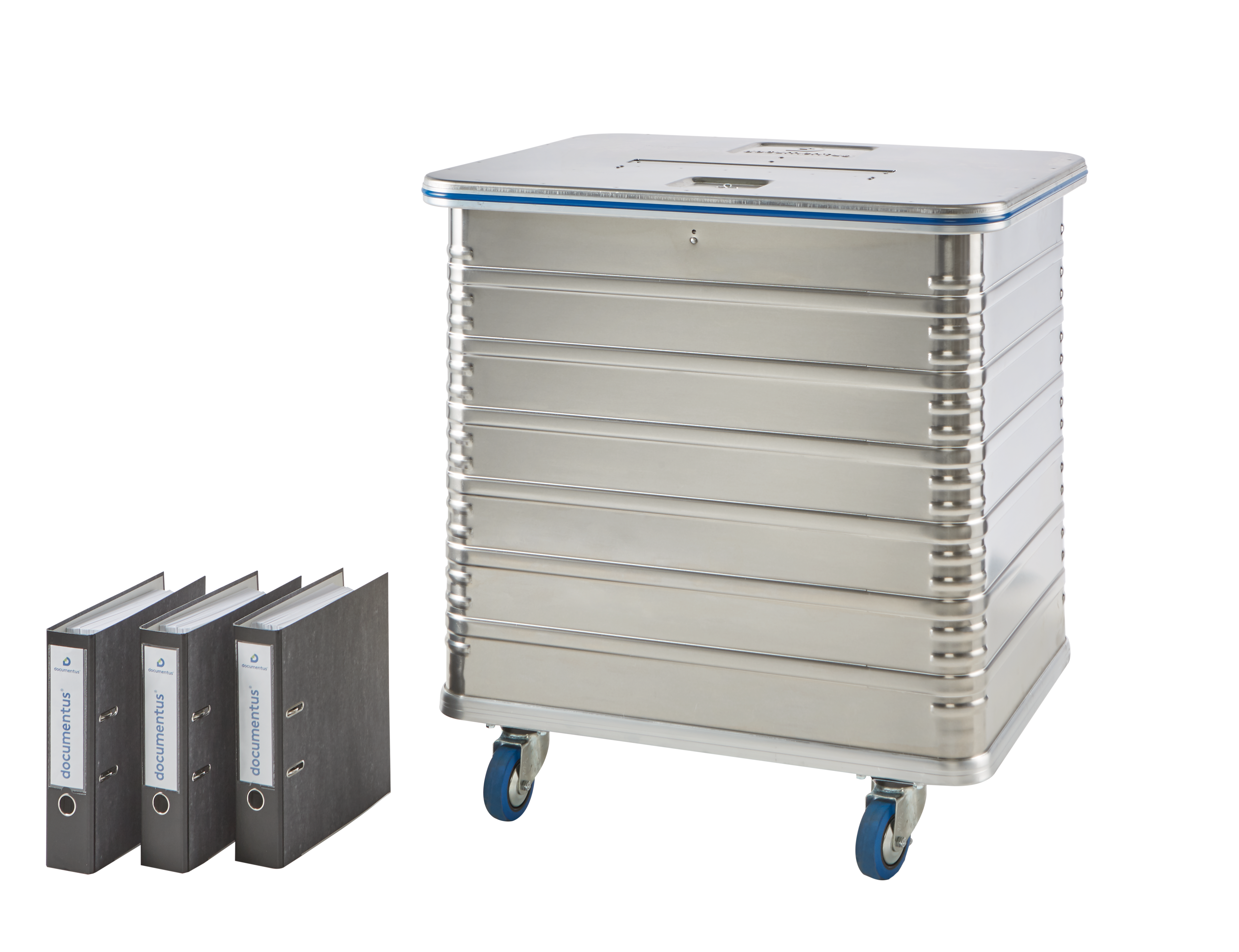 Variante Clever =>Sicherheitsbehälter 350 Liter für die Aktenvernichtung