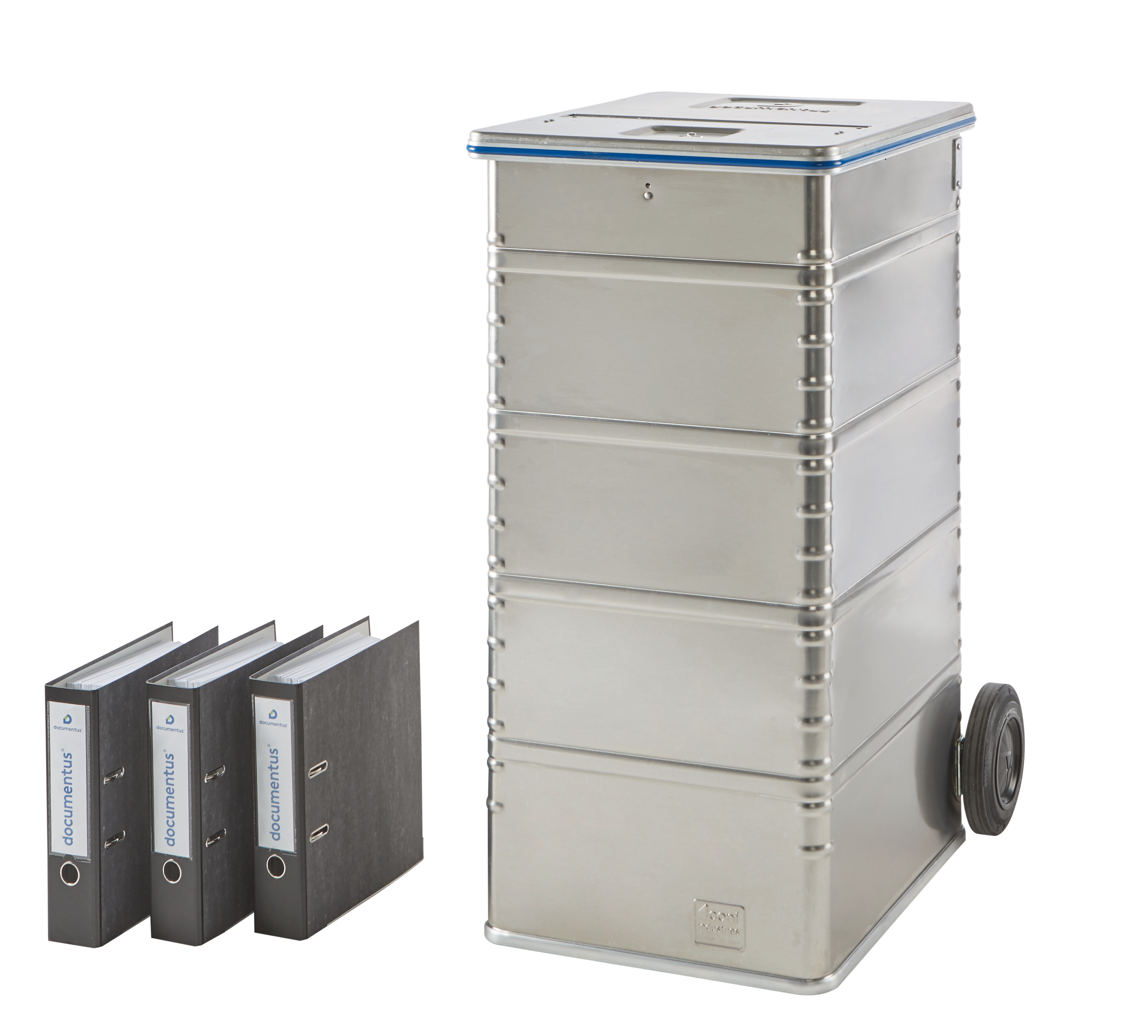 Variante Clever =>Sicherheitsbehälter 240 Liter für die Aktenvernichtung